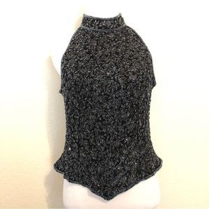 Vintage Beaded halter top